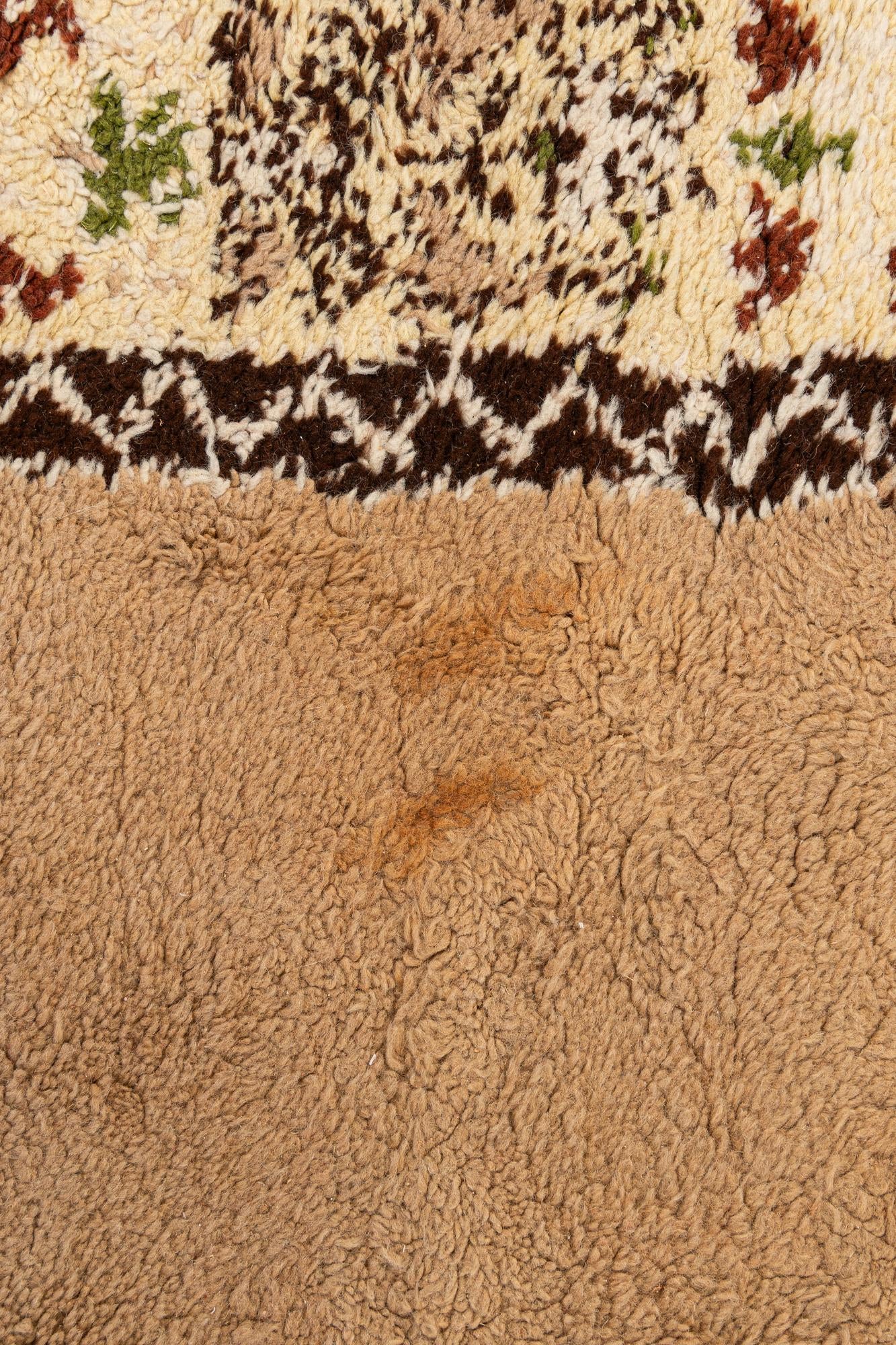 8' x 12' 1 Hand Knotted Moroccan Wool Rug