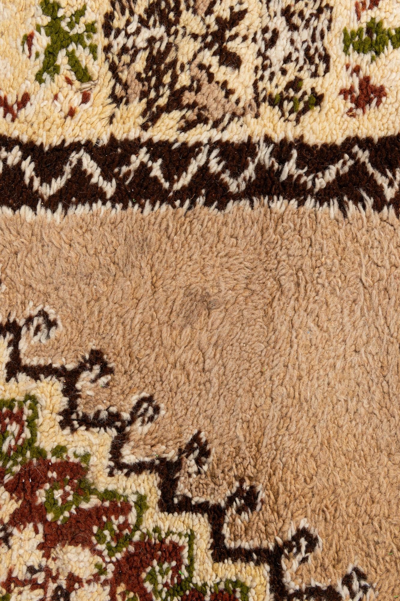 8' x 12' 1 Hand Knotted Moroccan Wool Rug
