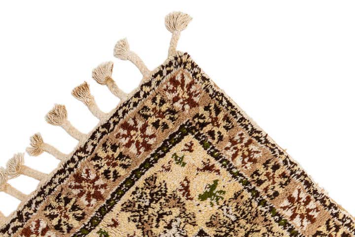 8' x 12' 1 Hand Knotted Moroccan Wool Rug