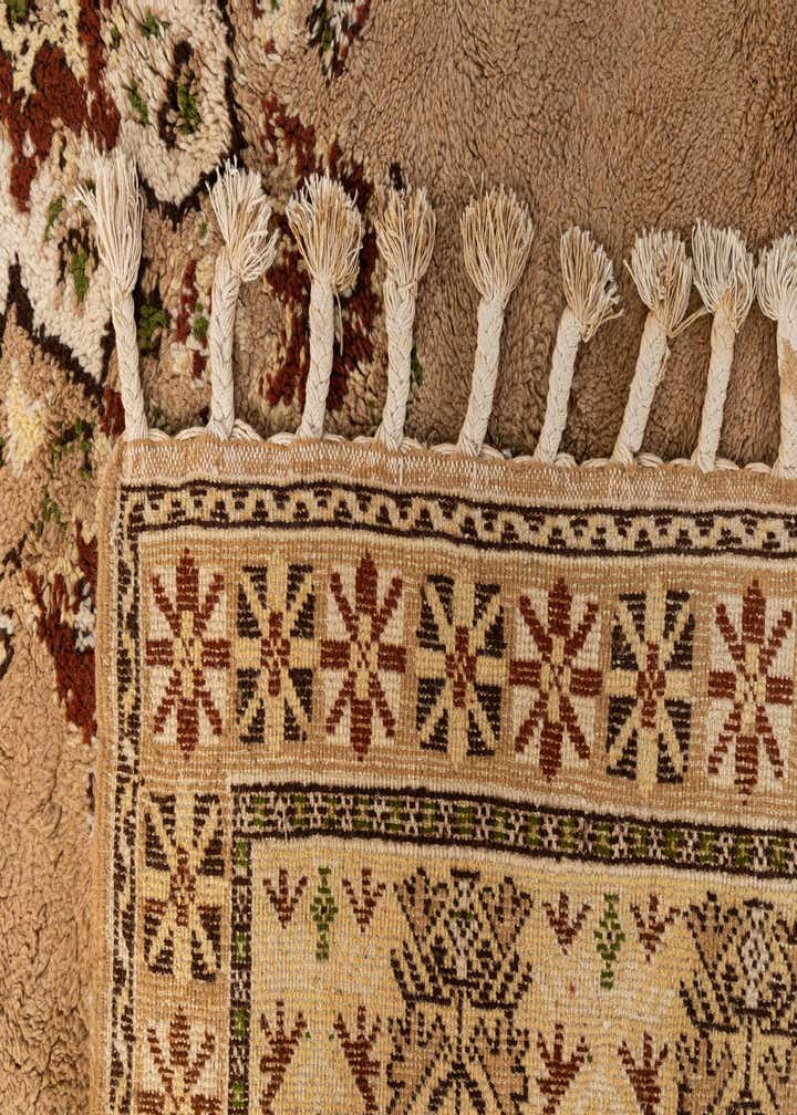 8' x 12' 1 Hand Knotted Moroccan Wool Rug