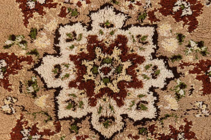 8' x 12' 1 Hand Knotted Moroccan Wool Rug