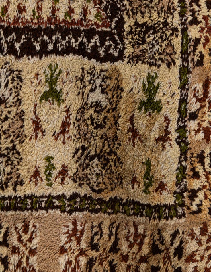 Detail image of 8' x 12' 1  Hand Knotted Moroccan Wool Rug