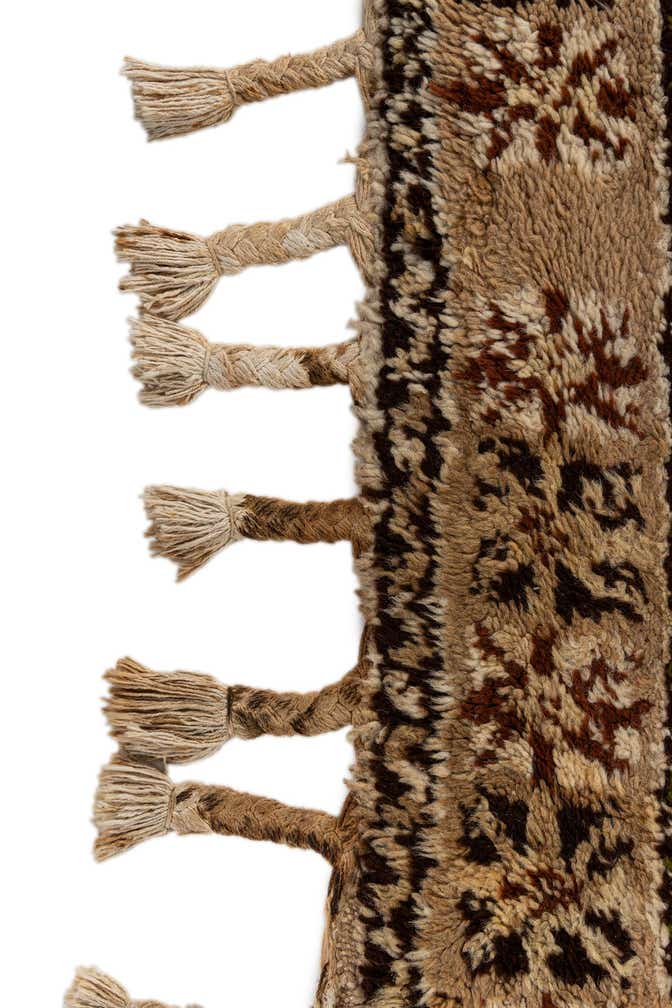 8' x 12' 1 Hand Knotted Moroccan Wool Rug