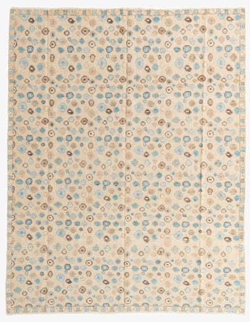 8' 1 x 10' 4 Hand Knotted Moroccan Wool Rug