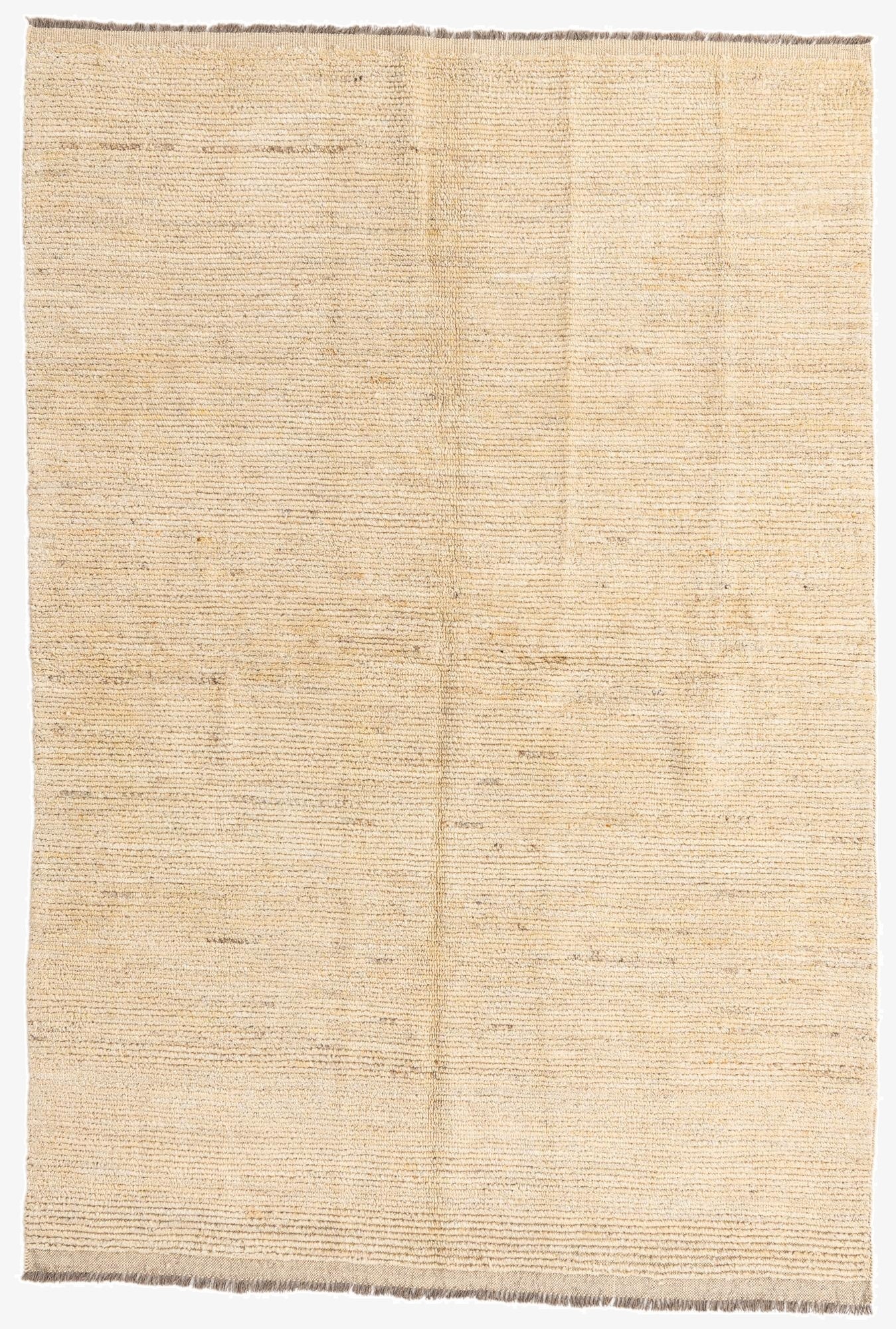 5' 9 x 8' 8  Hand Knotted Moroccan Wool Rug