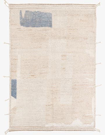 5' 2 x 7' 6 Hand Knotted Moroccan Wool Rug