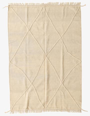 4' 9 x 8' 9 Hand Woven Moroccan Wool Rug