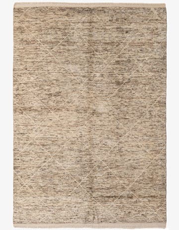 5' 6 x 7' 9 Hand Knotted Moroccan Wool Rug
