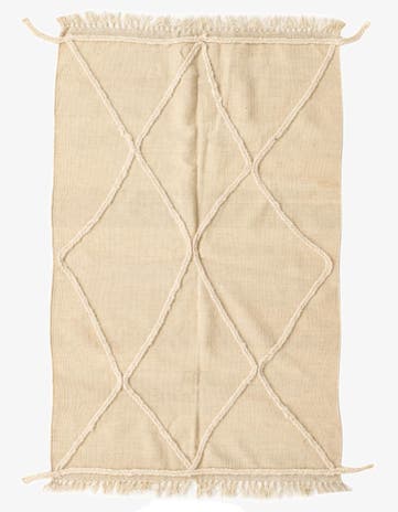 3' 3 x 5' 2 Hand Woven Moroccan Wool Rug