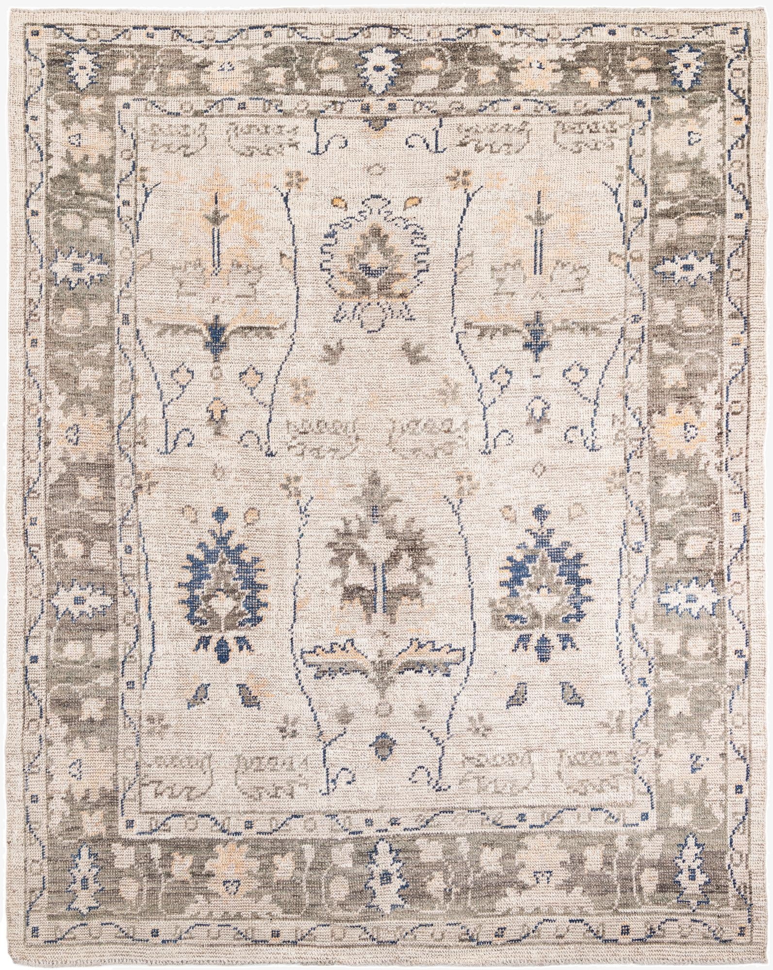8' 4 x 10' 6  Hand Knotted Moroccan Wool Rug