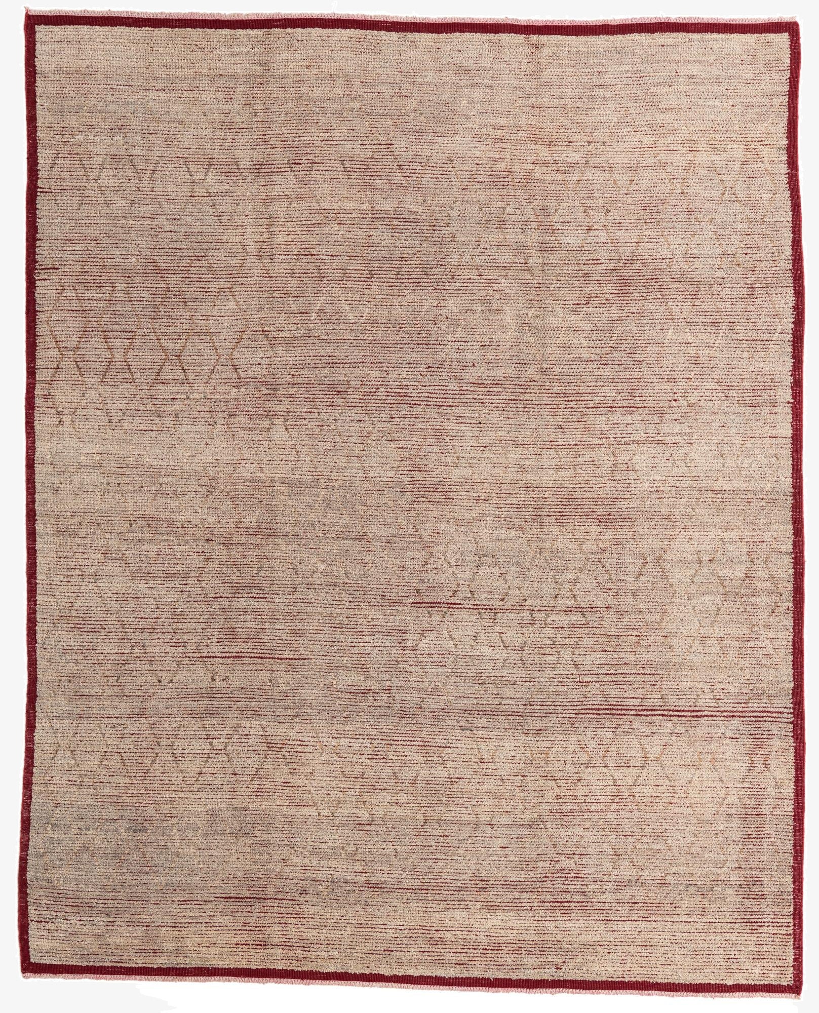 8' 4 x 10' 4  Hand Knotted Moroccan Wool Rug