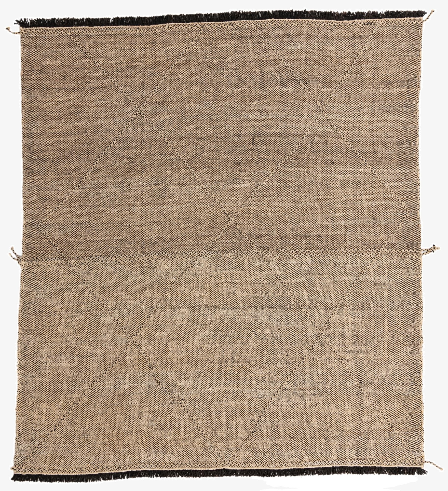 8' 4 x 9' 4  Hand Knotted Moroccan Wool Rug