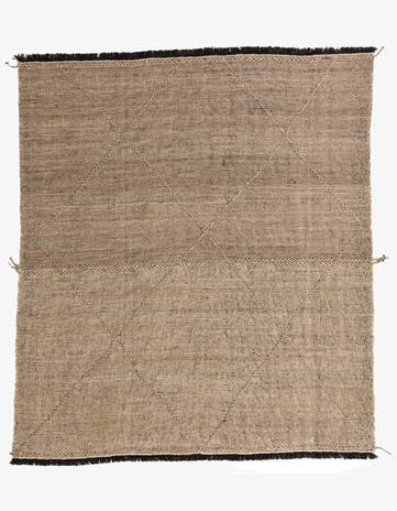 8' 4 x 9' 4 Hand Knotted Moroccan Wool Rug