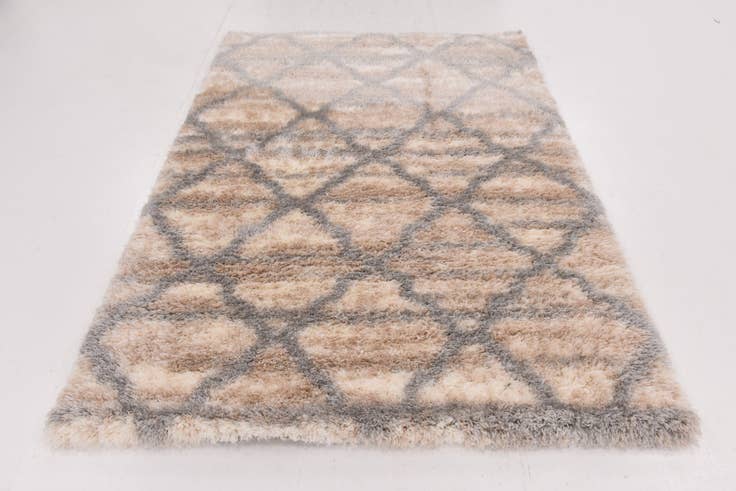 Detail image of 5' 4 x 7' 6 Moroccan Shag Rug
