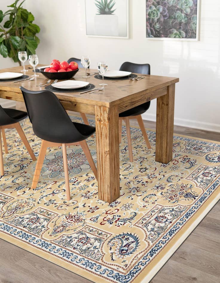 Detail image of 3' x 5' Nain Design Rug