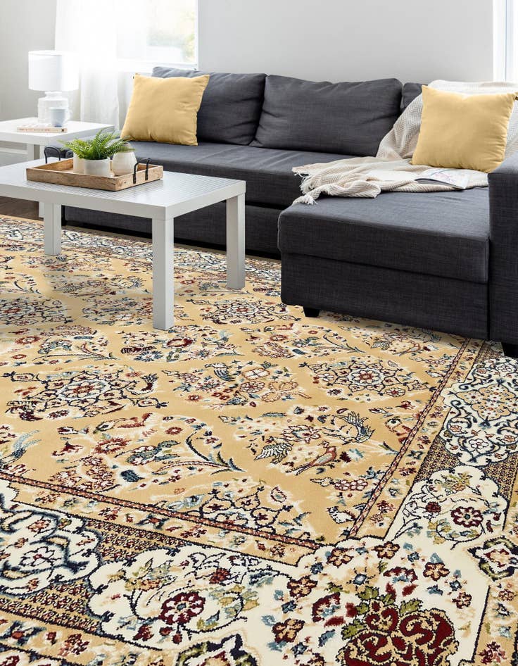 Detail image of 10' x 13' Nain Design Rug