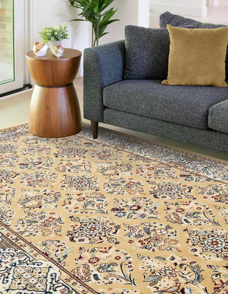 Detail image of 10' x 13' Nain Design Rug