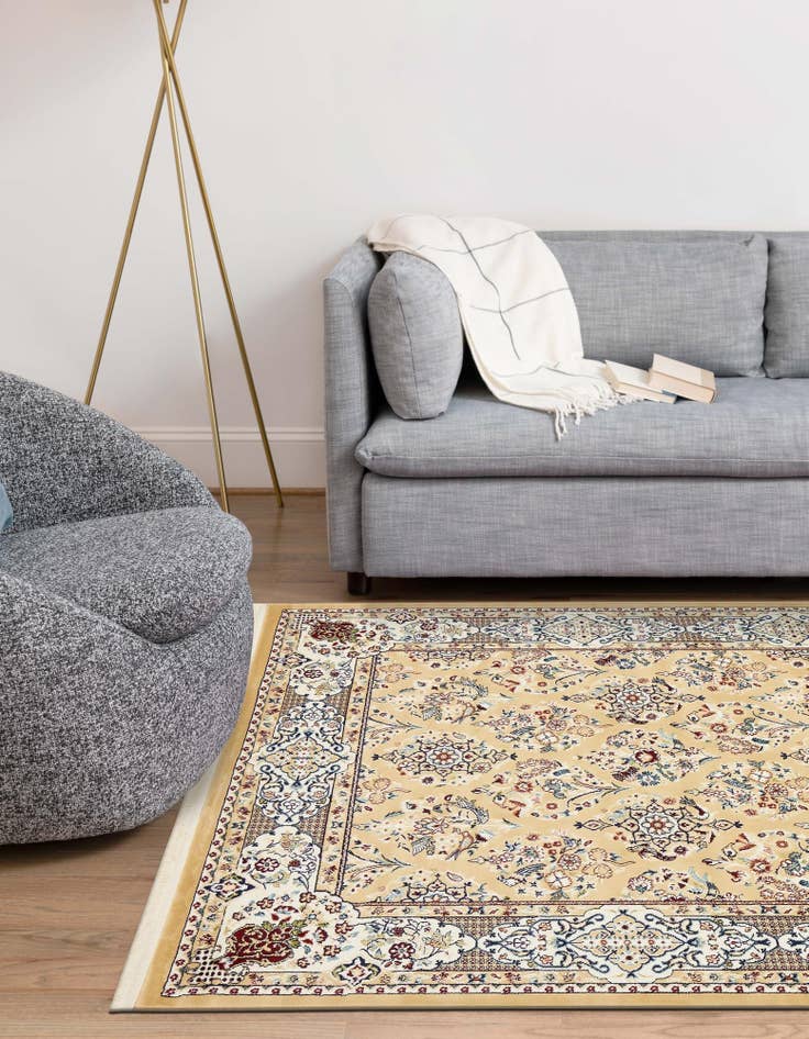 Detail image of 10' x 13' Nain Design Rug