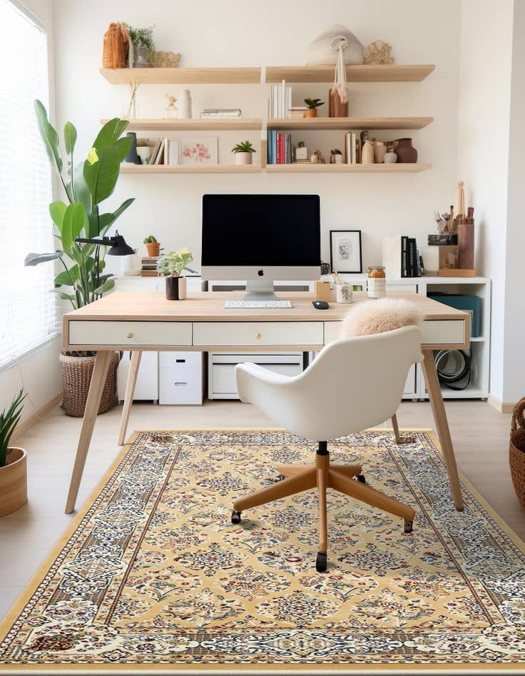 Detail image of 10' x 13' Nain Design Rug