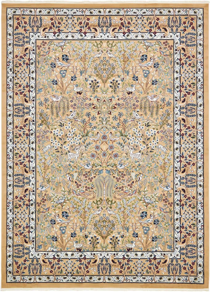 Detail image of 10' x 13' Nain Design Rug