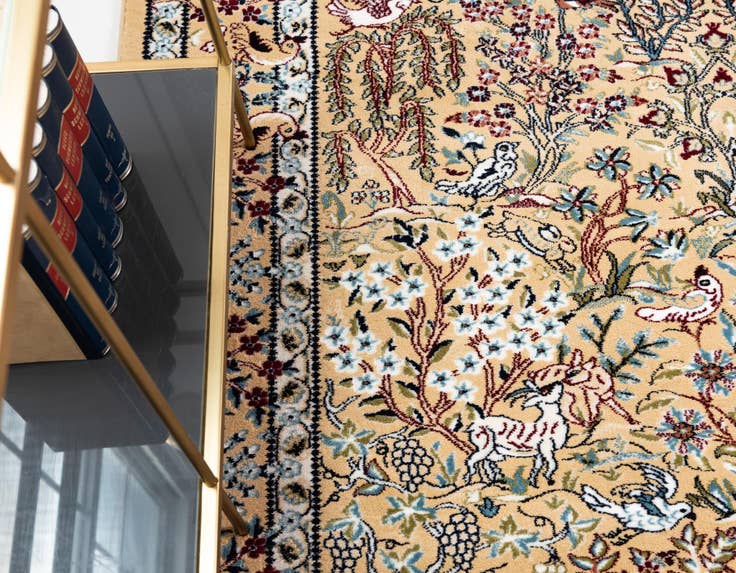 Detail image of 10' x 13' Nain Design Rug