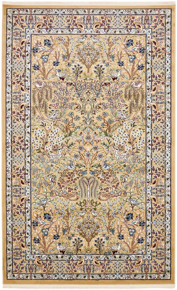5' 3 x 8' Nain Design Rug