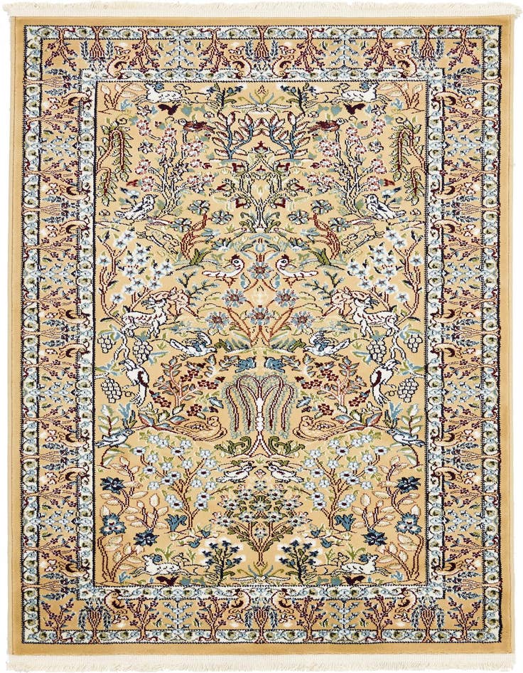 Detail image of 3' x 5' 3 Nain Design Rug