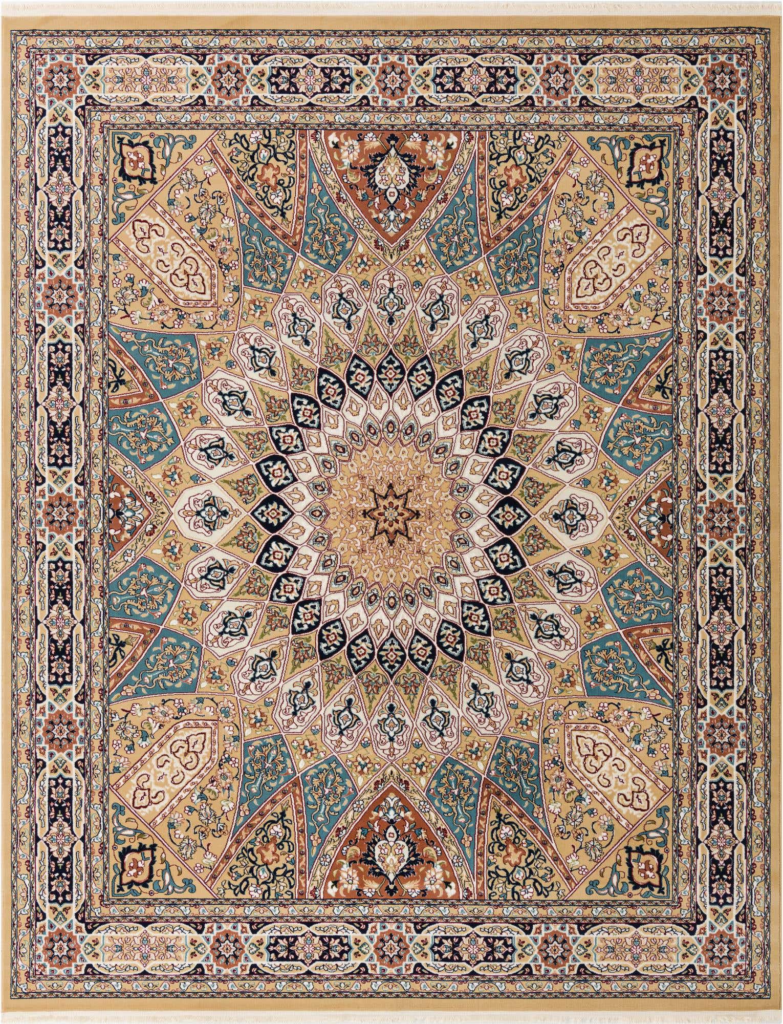 7' 10 x 10' Nain Design Rug
