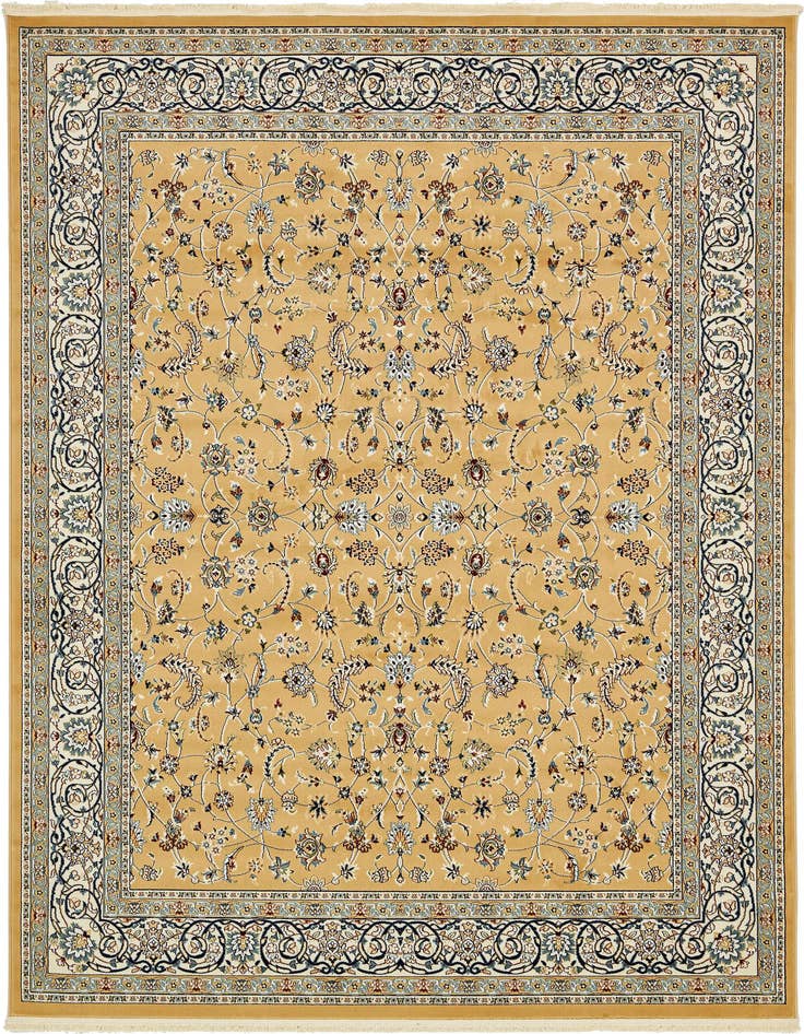 Detail image of 7' 10 x 11' Nain Design Rug