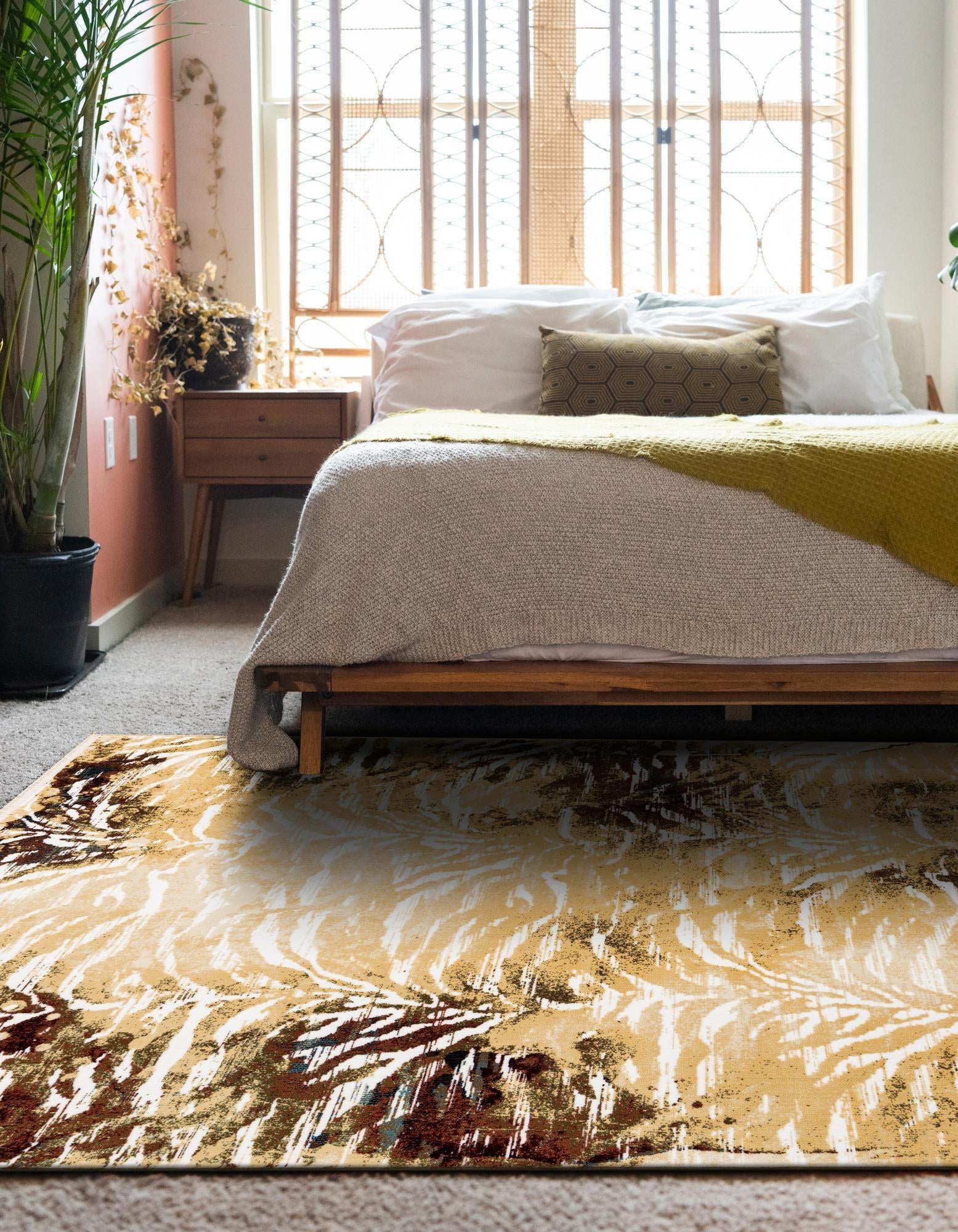 5' 3 x 8' Nain Design Rug