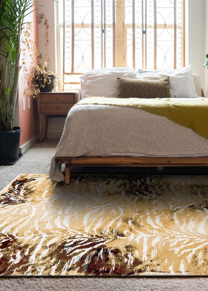 5' 3 x 8' Nain Design Rug