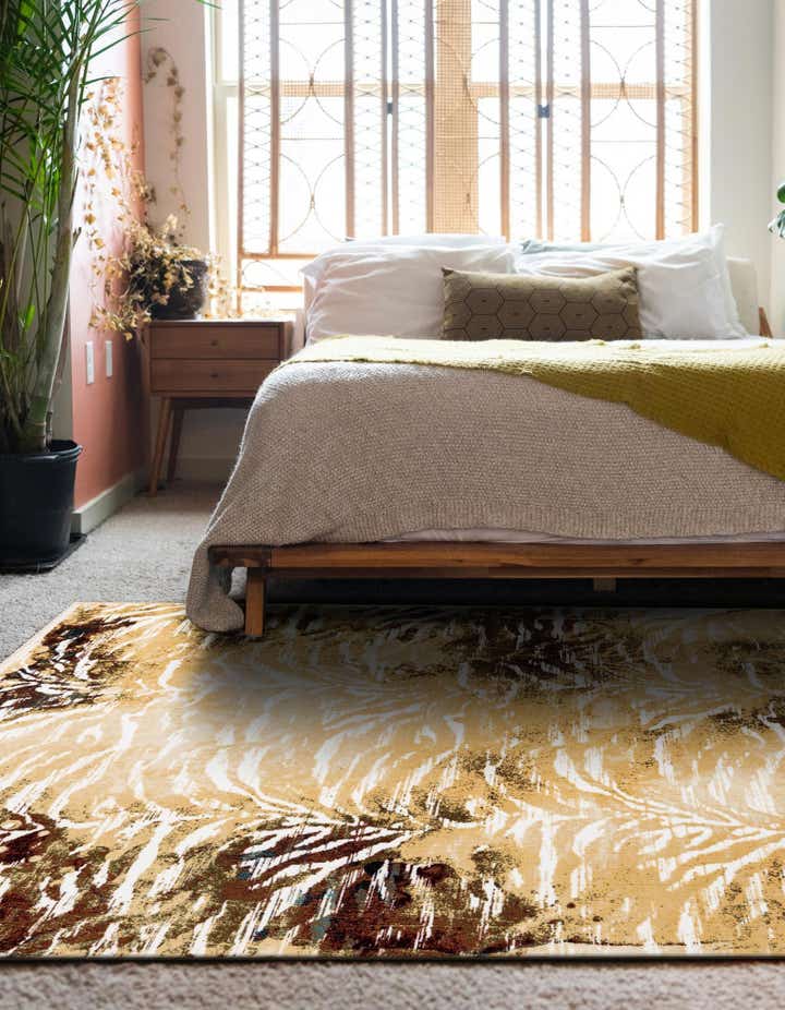 5' 3 x 8' Nain Design Rug