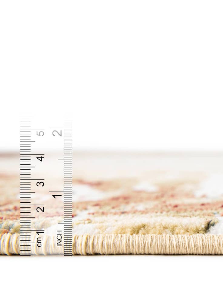 Detail image of 5' 3 x 8' Nain Design Rug