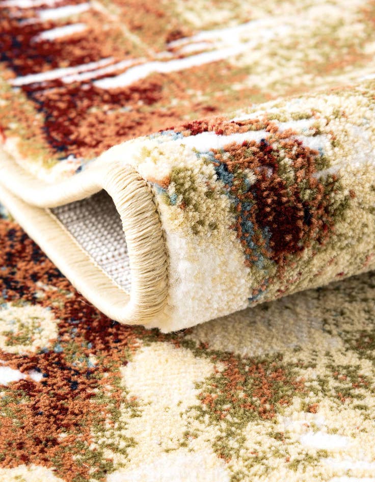 Detail image of 5' 3 x 8' Nain Design Rug