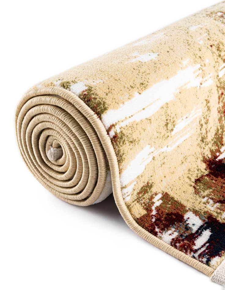 Detail image of 5' 3 x 8' Nain Design Rug