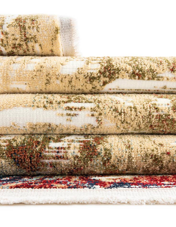 Detail image of 5' 3 x 8' Nain Design Rug
