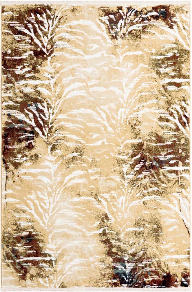 5' 3 x 8' Nain Design Rug