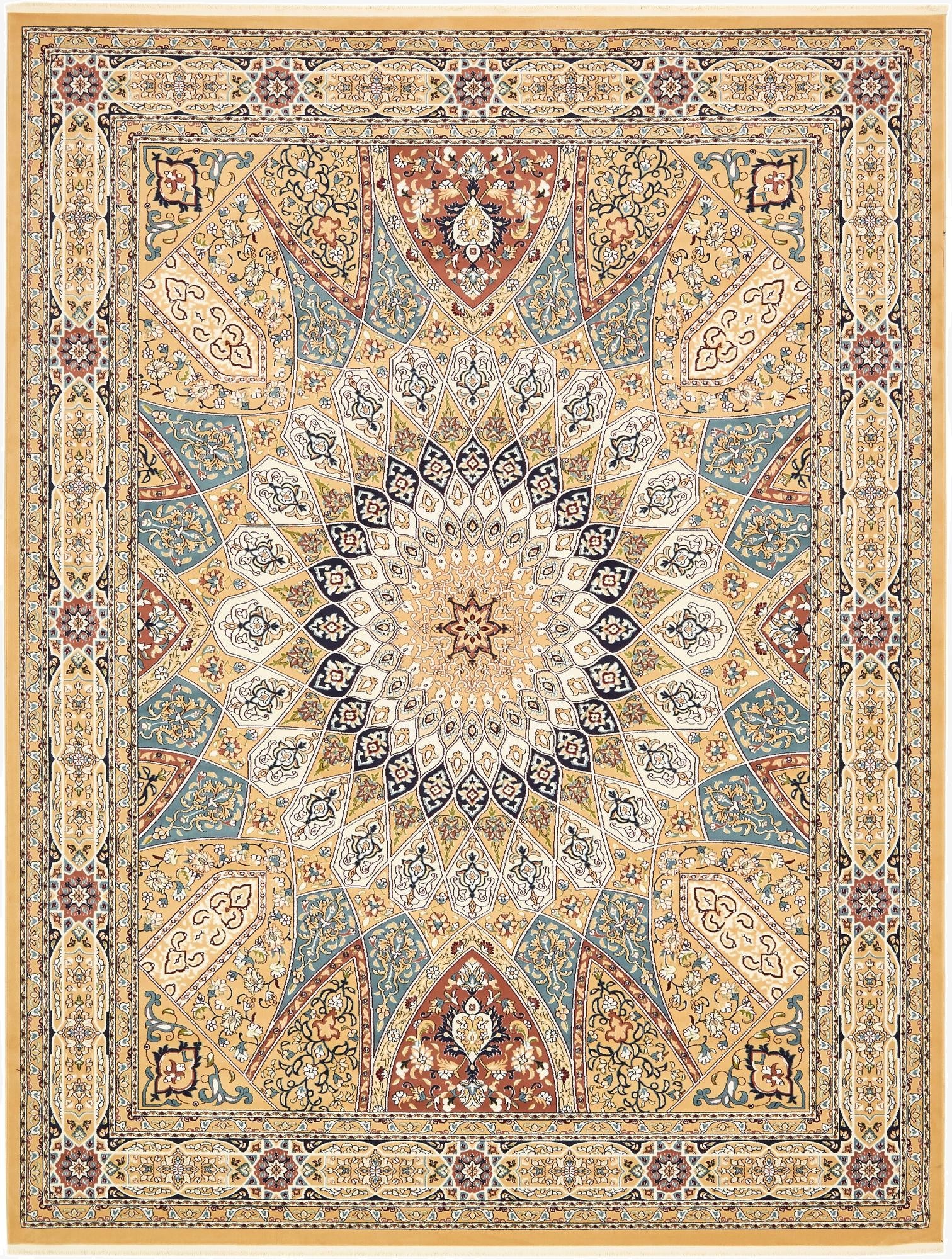 Primary image  10' x 13' Nain Design Rug