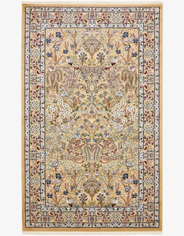 5' 3 x 8' Nain Design Rug