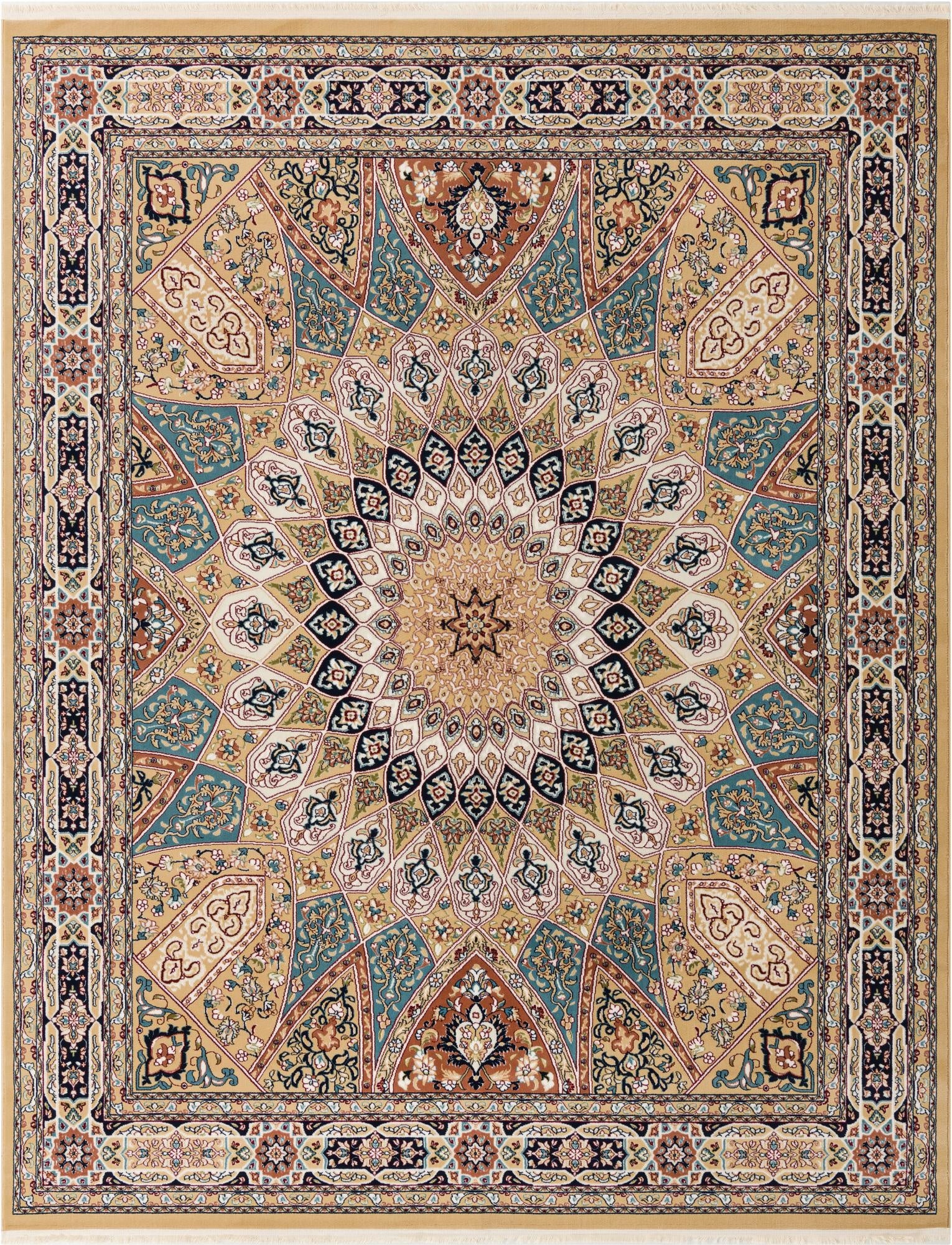 Primary image 7' 10 x 10' Nain Design Rug