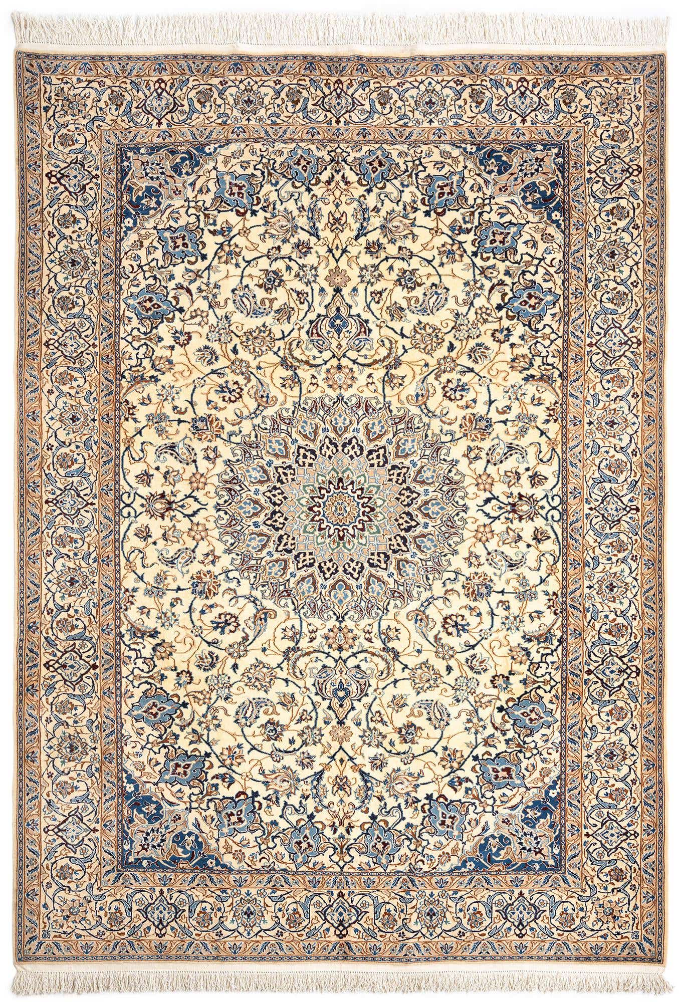 7' 1 x 10' 2 Nain Wool Rug