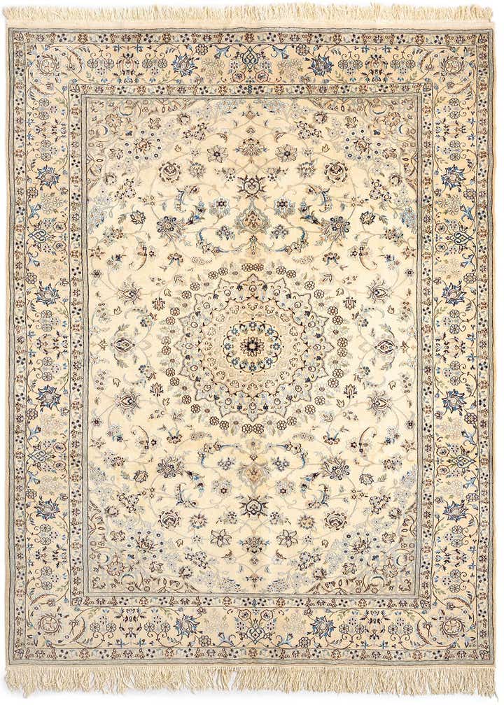 6' 8 x 9' 9 Nain Wool Rug