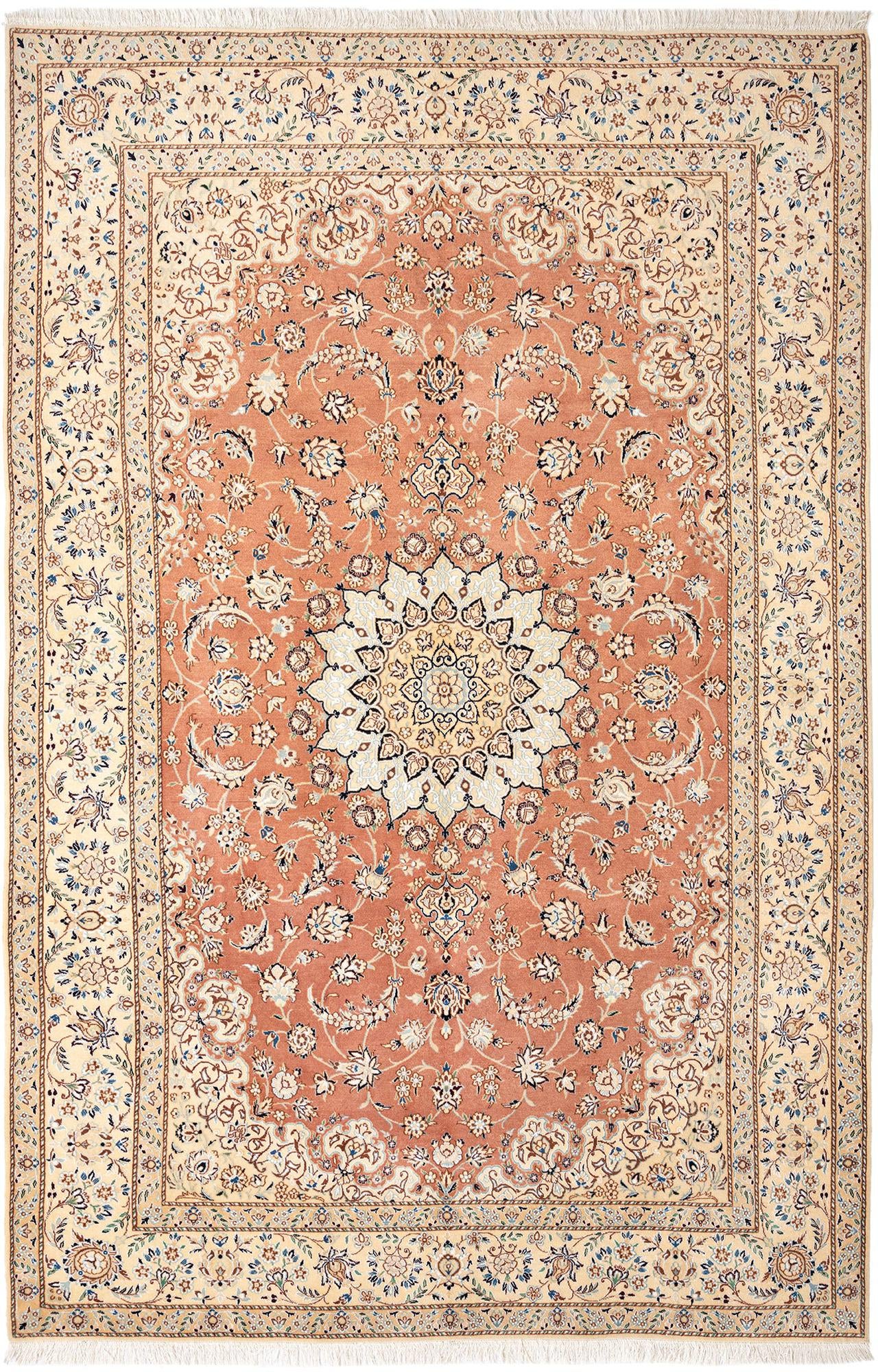 6' 6 x 9' 10 Nain Wool Rug