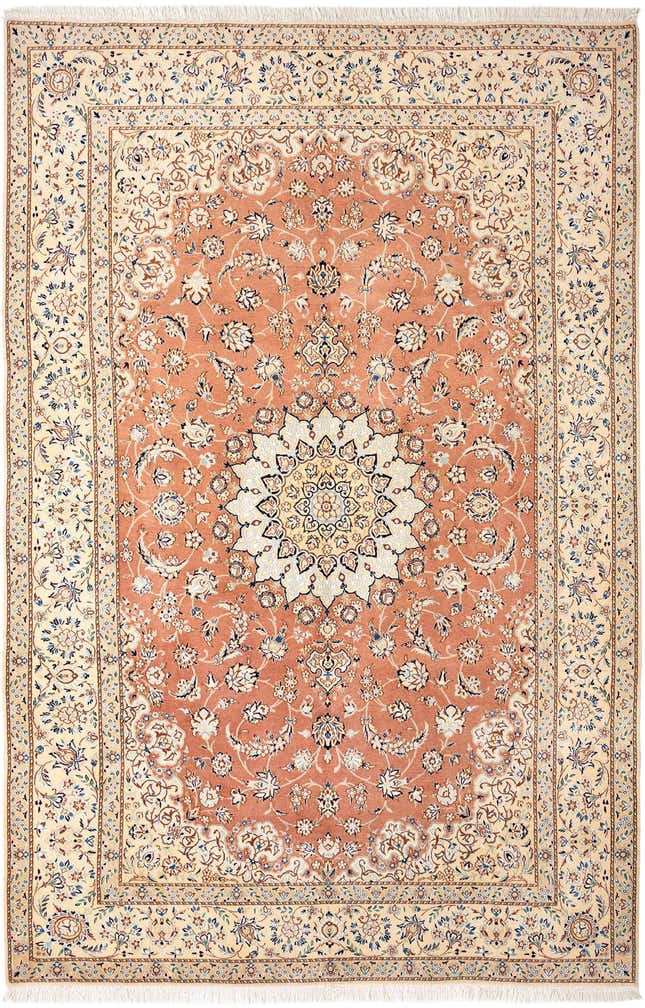 6' 6 x 9' 10 Nain Wool Rug
