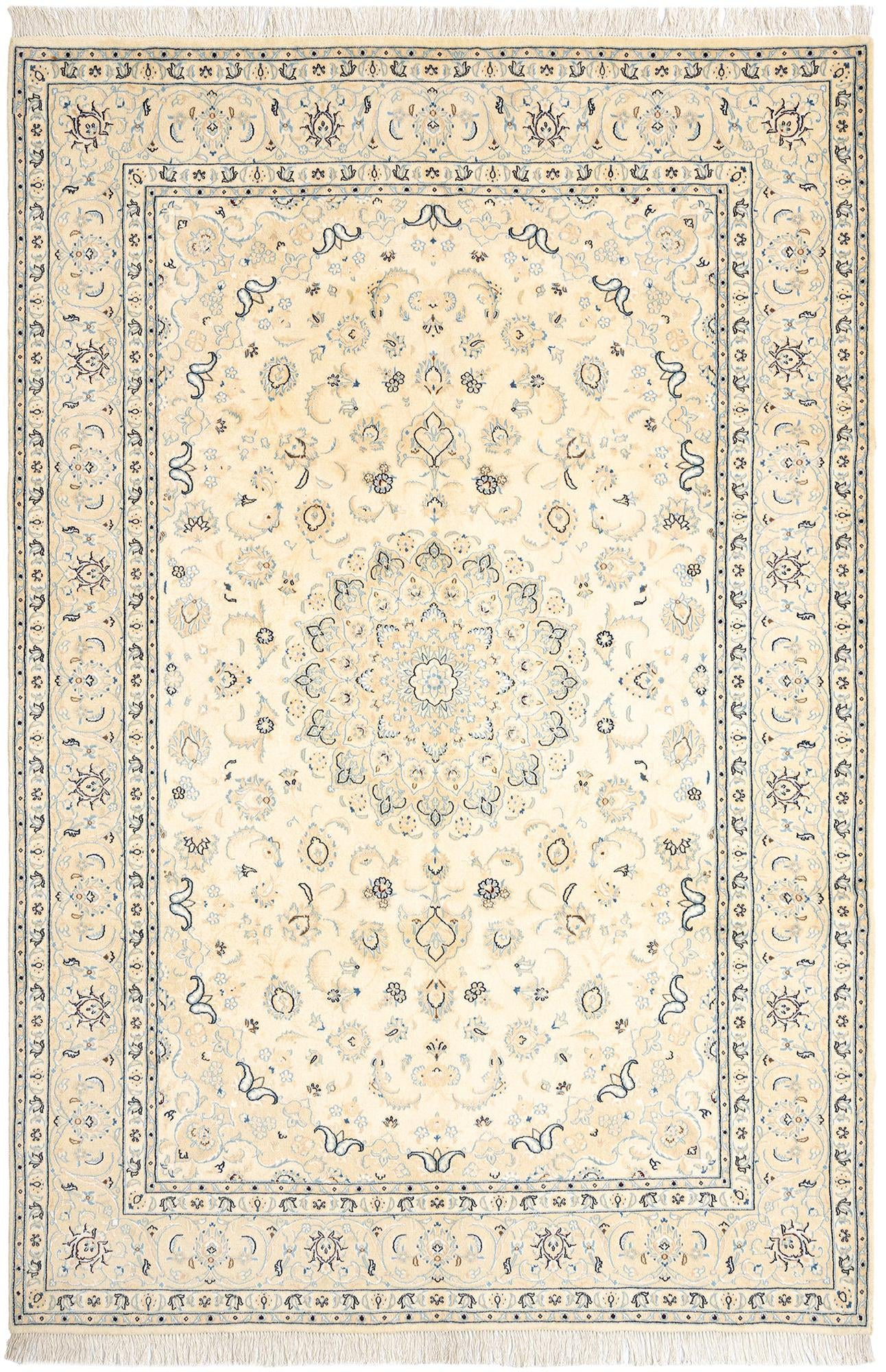 6' 6 x 9' 8 Nain Wool Rug