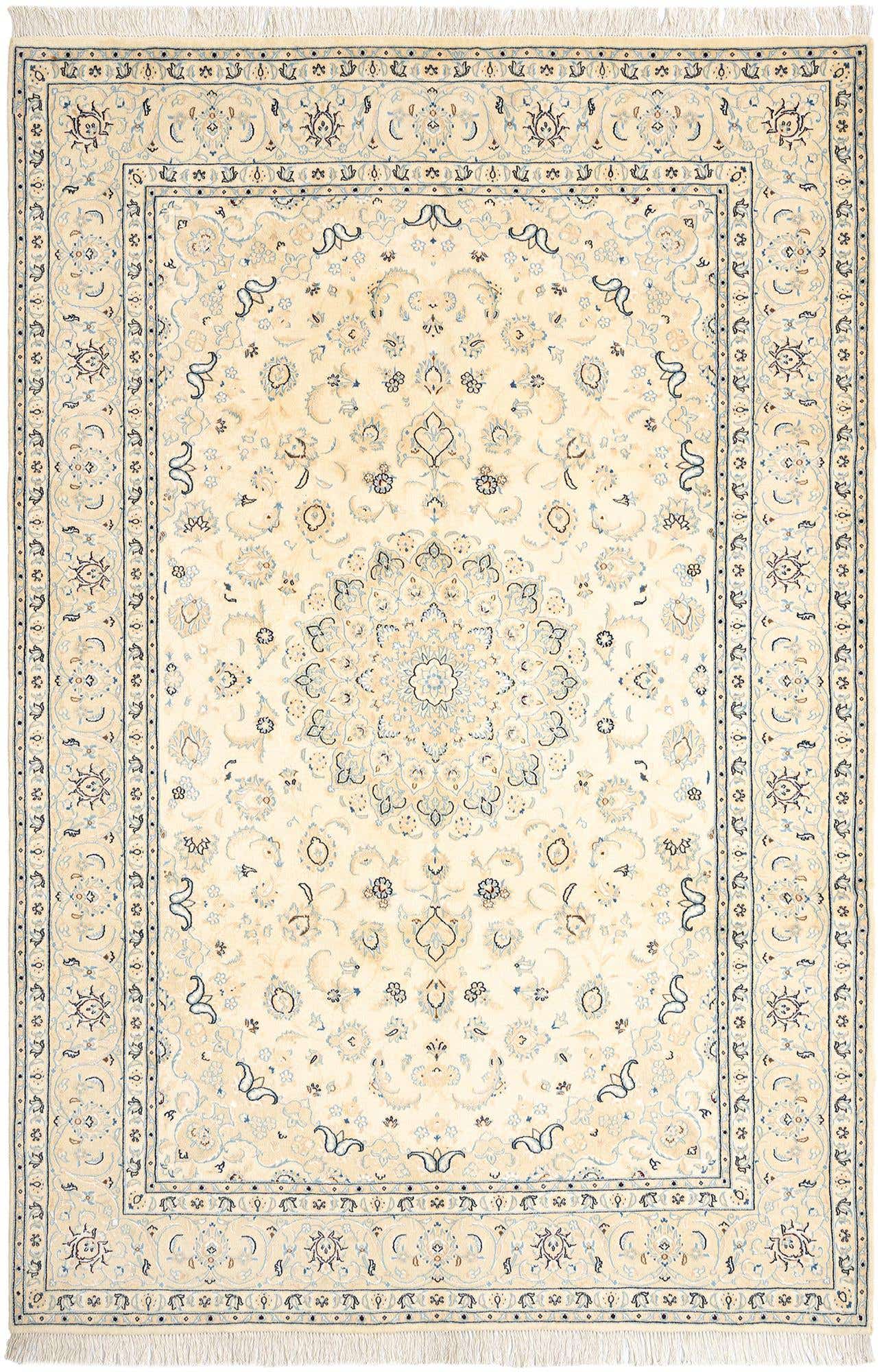 6' 6 x 9' 8 Nain Wool Rug