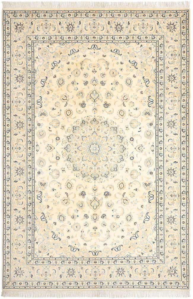 6' 6 x 9' 8 Nain Wool Rug