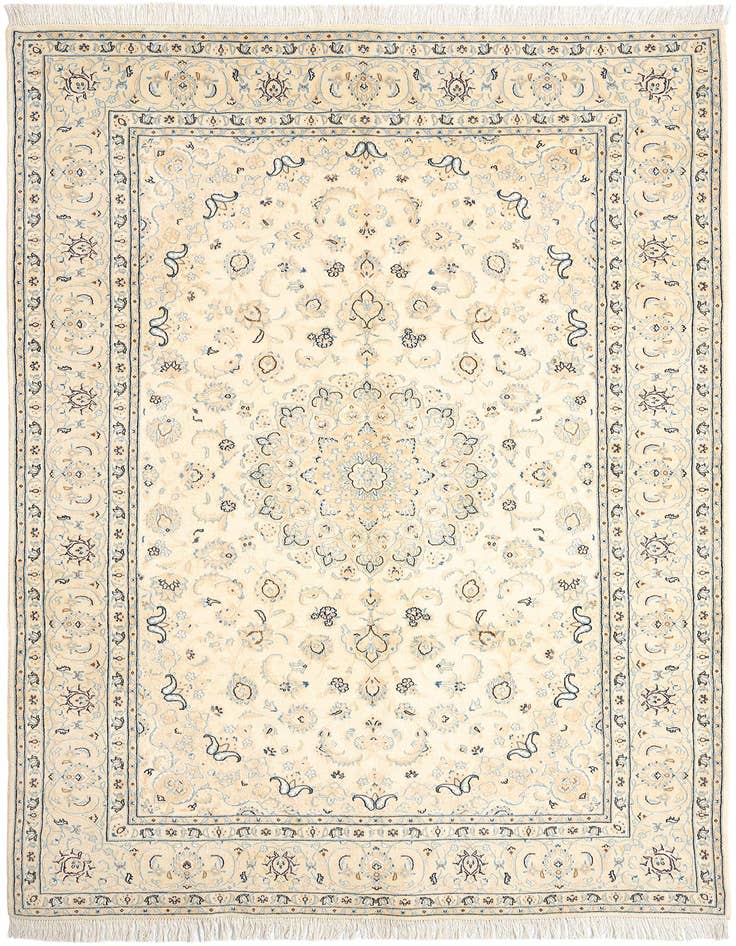 Detail image of 6' 5 x 9' 7 Nain Wool Rug