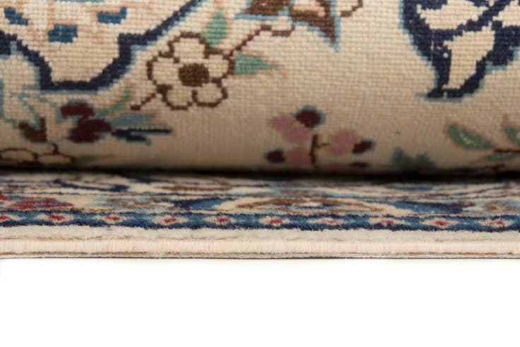 Detail image of 6' 7 x 10' 4 Hand Knotted Nain Persian Wool Rug