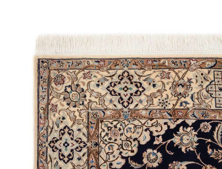 4' 2 x 5' 11 Hand Knotted Nain Persian Rug